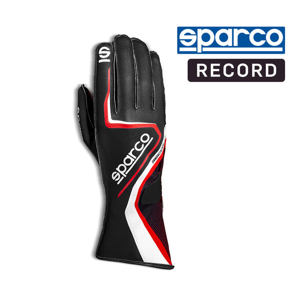 Sparco RECORD Kart Glove - Black/Red