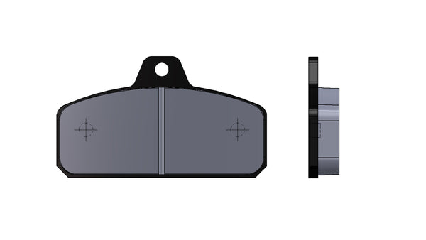 BRAKEPAD SET PRODEZINE 406
