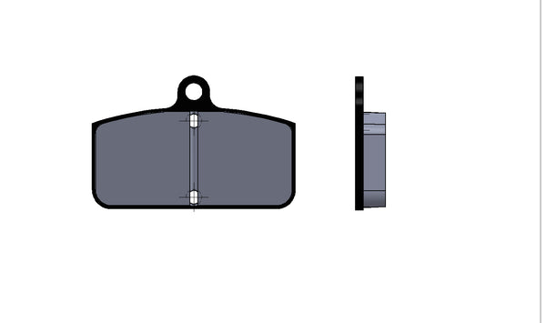 BRAKEPAD SET PRODEZINE - 543 SODI REAR