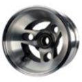 Edwards Wheel Front Alloy Spoke Offset  5in|117mm Silver|Black
