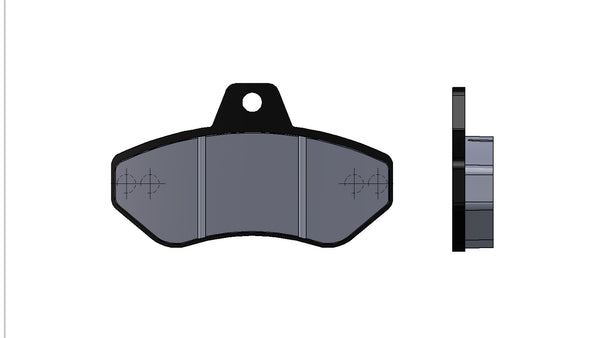BRAKEPAD SET PRODEZINE 417