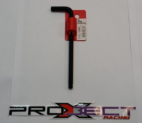BONDHUS 7mm LONG BALL ALLEN KEY