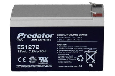 Predator 12v 7.2 AH AGM Battery