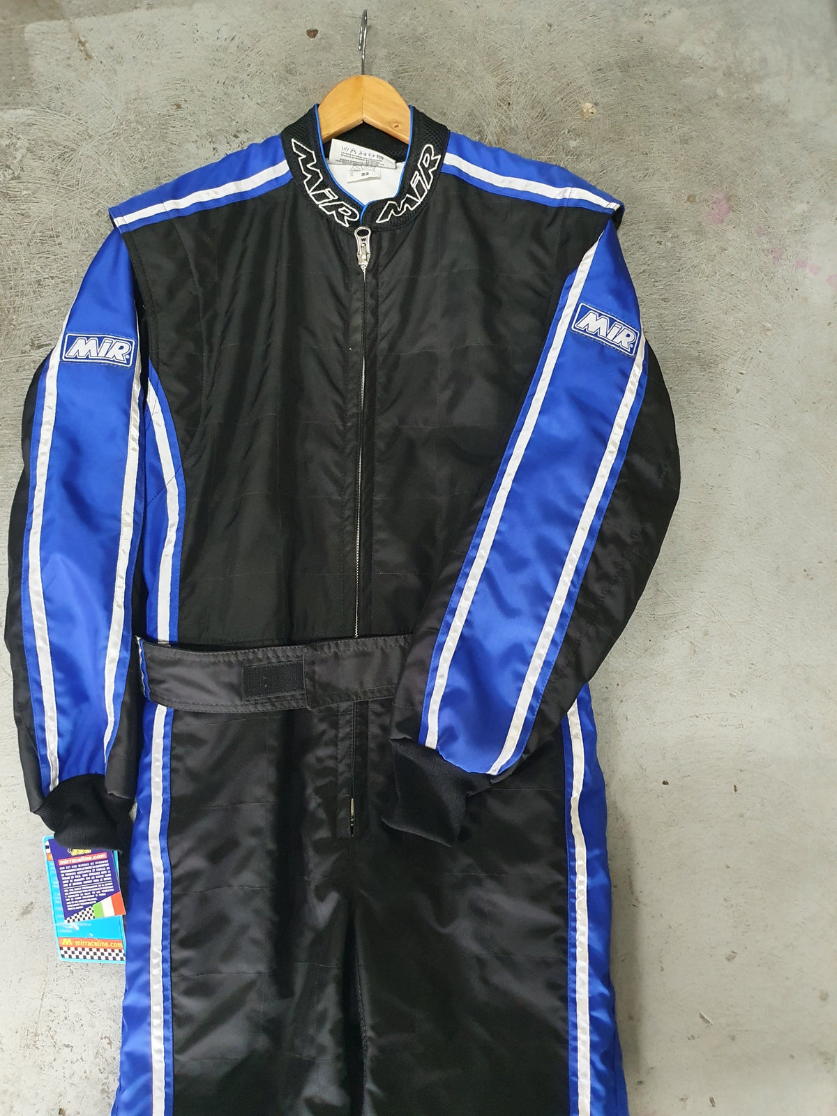 MIR - race suit blue - Project X Racing Pty Ltd