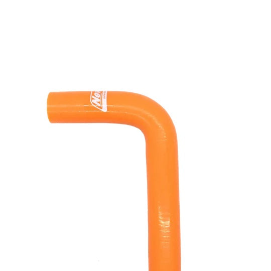 Silicone Water Hose 1M (2 Bend) - Orange
