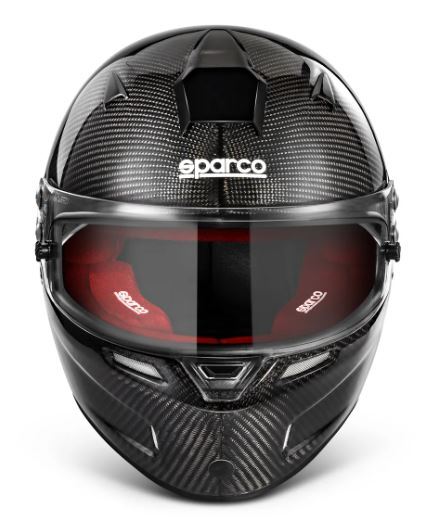 Carbon karting helmet