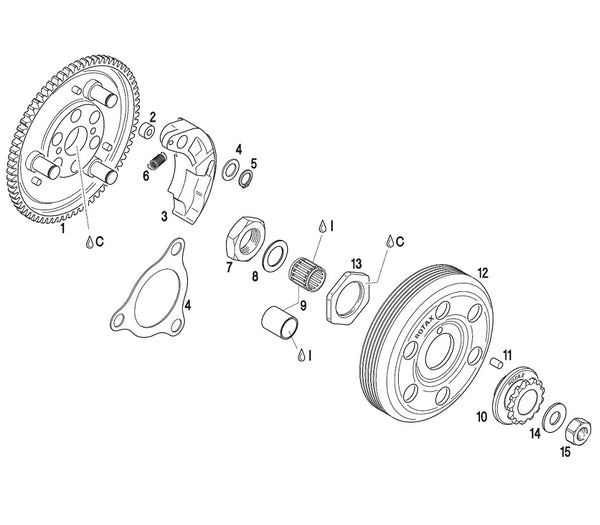 CLUTCH SUPPORT PLATE 1.5mm