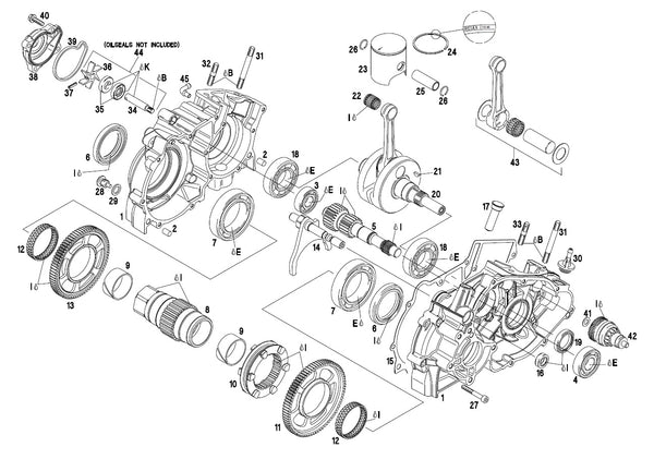 AXLE DRIVE COUPLER INSERT (GREY SPACERS) - DD2