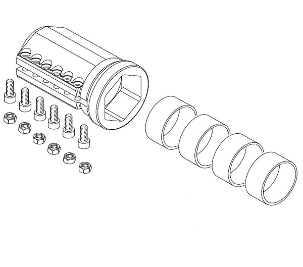 COUPLING FLANGE SET - DD2