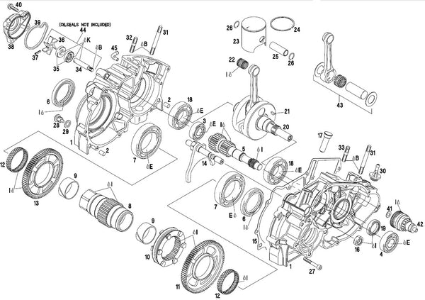 WATER PUMP HOUSING SEALING RING - DD2