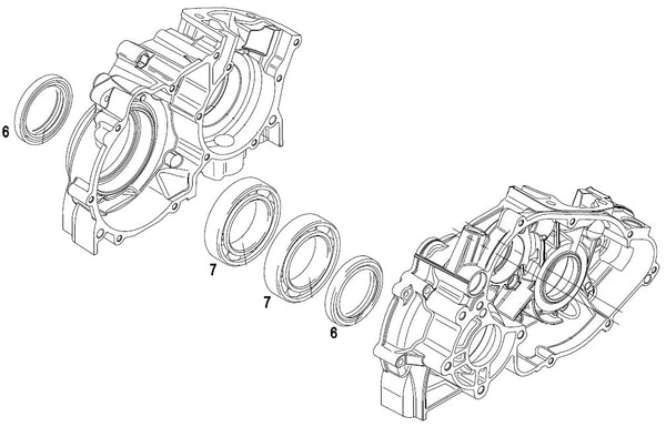 GEARBOX MAIN BEARING 6010 - DD2