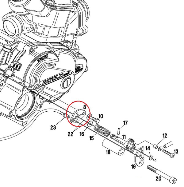 SHIFT CONTACT RETAINING PLATE - DD2