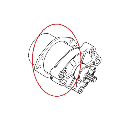 STARTER MOTOR SUPPORT PLATE