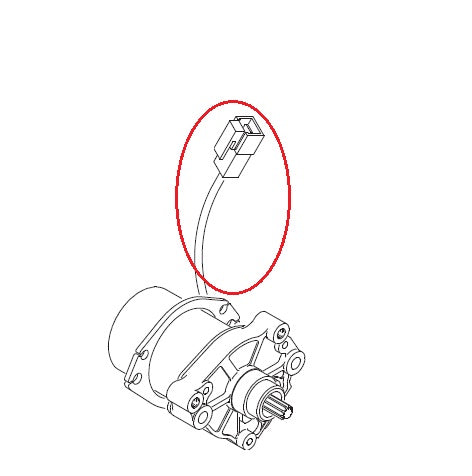 CABLE ASSEMBLY FOR STARTER MOTOR