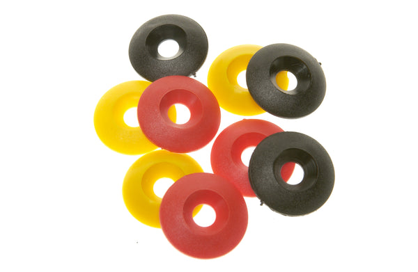 C/S Washer 30x8mm Plastic - Red