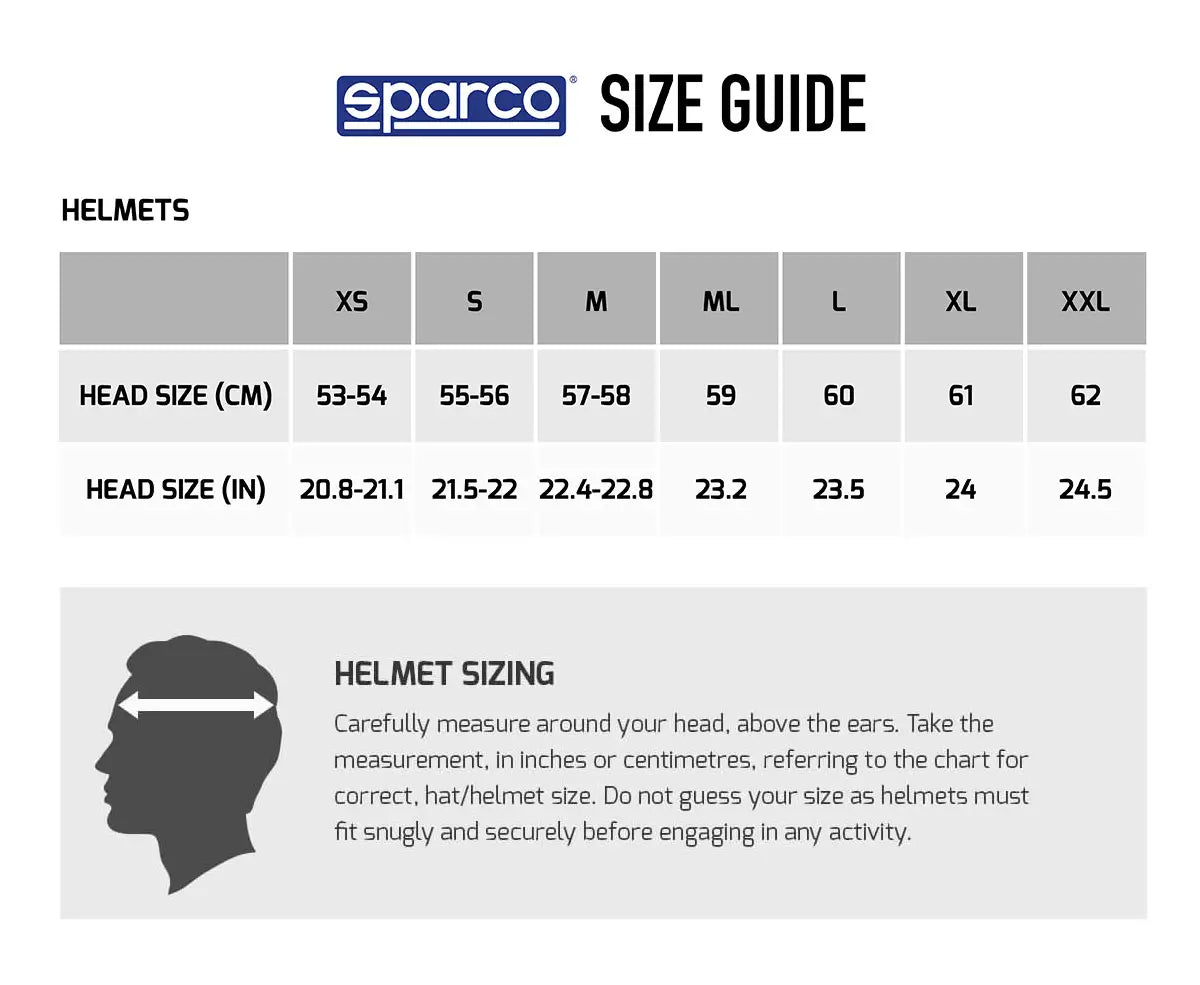 Sparco Helmet Sky RF-7W CARBON - Project X Racing Pty Ltd