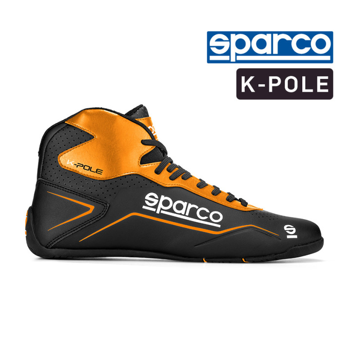 Sparco K-Pole Kart Boot Black/Orange