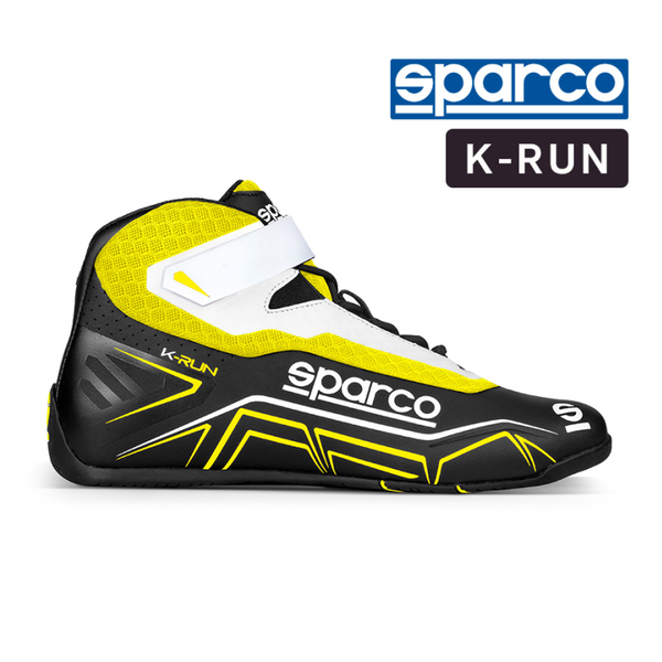 Sparco Boots Black Yellow