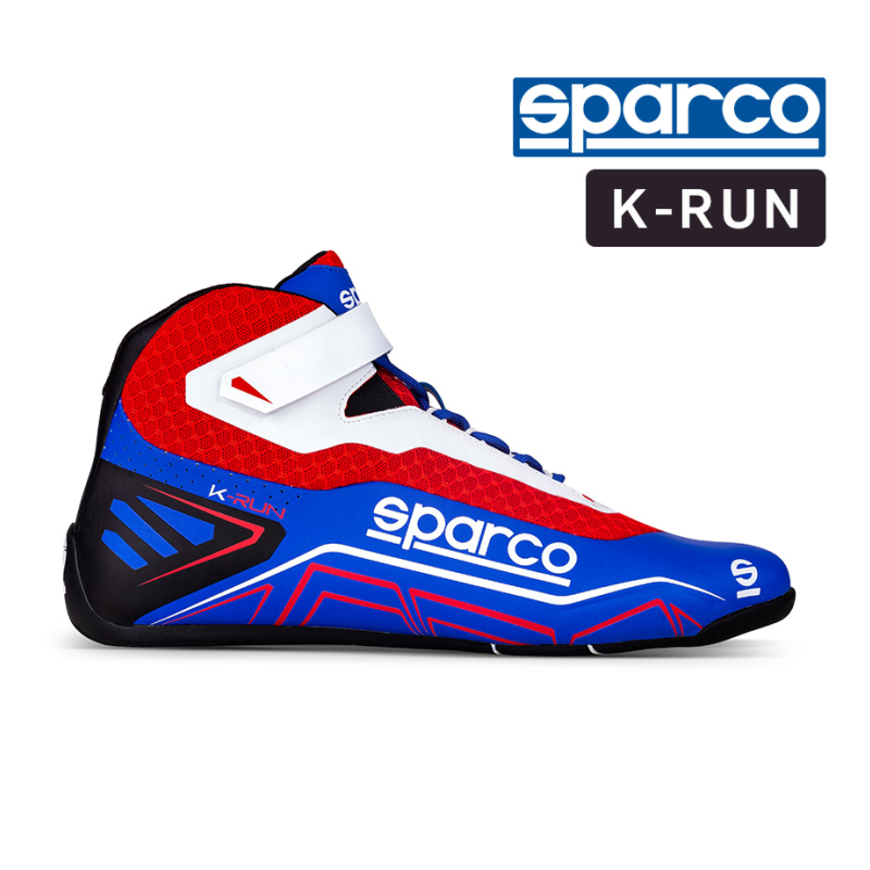 Sparco Blue Red Kart Boot